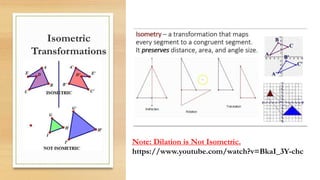 Isometric Transformation Using Shape Geometrical transformation reflections | PPT