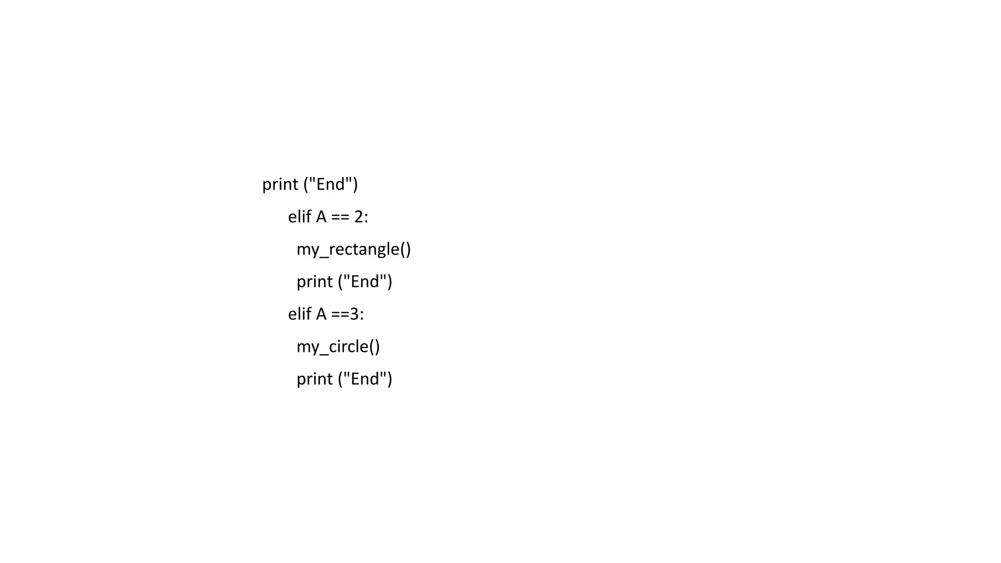 Geometric calculator with python language | PPTX