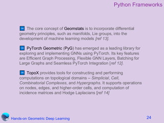 Beyond LLMs: Introduction to Geometric Deep Learning | PDF
