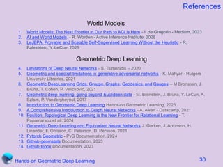 Beyond LLMs: Introduction to Geometric Deep Learning | PDF