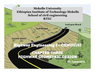 Mekelle University
Ethiopian Institute of Technology-Mekelle
School of civil engineering
RTEC
 