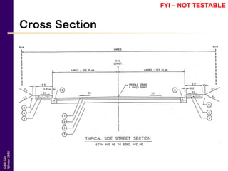 CEE320
Winter2006
Cross Section
FYI – NOT TESTABLE
 