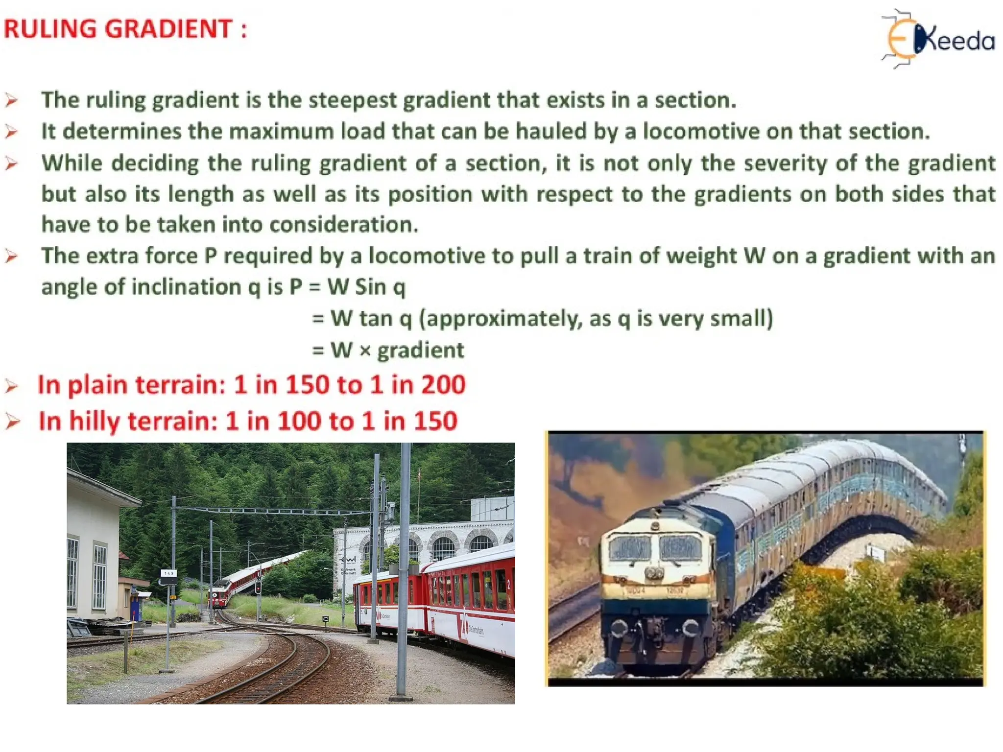 RAILWAYS - GEOMETRIC DESIGN OF RAILWAY TRACK | PPTX