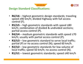 Highway Engineering - Geometric Design of Roads | PDF