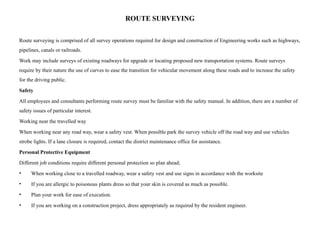 Comprehensive Guide to Highway Route Location and Road Alignment ...