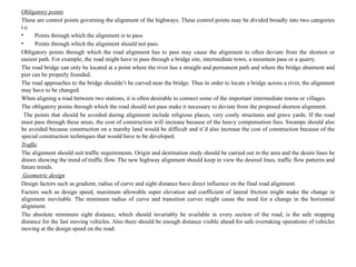 Comprehensive Guide to Highway Route Location and Road Alignment ...