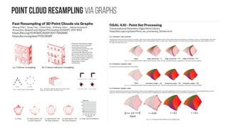 Graph signal Processing #1
Adaptive Least Mean Squares Estimation of Graph
Signals
Paolo Di Lorenzo ; Sergio Barbarossa ; Paolo Banelli ; Stefania Sardellitti
IEEE Transactions on Signal and Information Processing over Networks
( Volume: 2, Issue: 4, Dec. 2016 )
https://doi.org/10.1109/TSIPN.2016.2613687
Distributed Adaptive Learning of Graph Signals
Paolo Di Lorenzo ; Sergio Barbarossa ; Paolo Banelli ; Stefania Sardellitti
IEEE Transactions on Signal Processing ( Volume: 65, Issue: 16, Aug.15, 15 2017 )
https://doi.org/10.1109/TSP.2017.2708035
The aim of this paper is to propose a least mean squares (LMS) strategy for adaptive estimation of
signals defined over graphs. Assuming the graph signal to be band-limited, over a known bandwidth, the
method enables reconstruction, with guaranteed performance in terms of mean-square error, and tracking
from a limited number of observations over a subset of vertices.
Furthermore, to cope with the case where the bandwidth is not known beforehand, we propose a method
that performs a sparse online estimation of the signal support in the (graph) frequency domain, which
enables online adaptation of the graph sampling strategy. Finally, we apply the proposed method to build
the power spatial density cartography of a given operational region in a cognitive network environment.
“We apply the proposed distributed framework to power density cartography in cognitive
radio (CR) networks. We consider a 5G scenario, where a dense deployment of radio access
points (RAPs) is envisioned to provide a service environment characterized by very low latency
and high rate access. Each RAP collects data related to the transmissions of primary users
(PUs) at its geographical position, and communicates with other RAPs with the aim of
implementing advanced cooperative sensing techniques”
“This paper represents the first work that merges the well established field
of adaptation and learning over networks, and the emerging topic of
signal processing over graphs. Several interesting problems are still open,
e.g., distributed reconstruction in the presence of directed and/or
switching graph topologies, online identification of the graph signal support
from streaming data, distributed inference of the (possibly unknown)
graph signal topology, adaptation of the sampling strategy to time-varying
scenarios, optimization of the sampling probabilities, just to name a few.
We plan to investigate on these exciting problems in our future works”
 