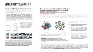 Convolutions for graphs #11
A Generalization of Convolutional Neural
Networks to Graph-Structured Data
Yotam Hechtlinger, Purvasha Chakravarti, Jining Qin
(Submitted on 26 Apr 2017)
https://arxiv.org/abs/1704.08165
https://github.com/hechtlinger/graph_cnn
Visualization of the graph convolution size 5. For a given node, the convolution
is applied on the node and its 4 closest neighbors selected by the random
walk. As the right figure demonstrates, the random walk can expand further
into the graph to higher degree neighbors. The convolution weights are
shared according to the neighbors’ closeness to the nodes and applied
globally on all nodes.
Visualization of a row of Q(k)
on the graph generated over the 2-D grid at a node near the center, when connecting each node to
its 8 adjacent neighbors. For k = 1, most of the weight is on the node, with smaller weights on the first order neighbors. This
corresponds to a standard 3 × 3 convolution. As k increases the number of active neighbors also increases, providing greater
weight to neighbors farther away, while still keeping the local information.
We propose a generalization of convolutional neural networks from grid-structured data to
graph-structured data, a problem that is being actively researched by our community. Our novel
contribution is a convolution over a graph that can handle different graph structures as its
input. The proposed convolution contains many sought-after attributes; it has a natural and
intuitive interpretation, it can be transferred within different domains of knowledge, it is
computationally efficient and it is effective.
Furthermore, the convolution can be applied on standard regression or classification problems
by learning the graph structure in the data, using the correlation matrix or other methods.
Compared to a fully connected layer, the suggested convolution has significantly fewer parameters
while providing stable convergence and comparable performance. Our experimental results on the
Merck Molecular Activity data set and MNIST data demonstrate the potential of this approach.
Convolutional Neural Networks have already revolutionized the fields of computer vision, speech
recognition and language processing. We think an important step forward is to extend it to other
problems which have an inherent graph structure.
 