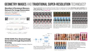 Image Classification #3: with situation recognition
Situation Recognition with Graph Neural Networks
Ruiyu Li, Makarand Tapaswi, Renjie Liao, Jiaya Jia, Raquel Urtasun, Sanja Fidler
(Submitted on 14 Aug 2017)
https://arxiv.org/abs/1708.04320
Understanding an image involves more than just predicting the most salient
action. We need to know who is performing this action, what tools (s)he may be
using, etc. Situation recognition is a structured prediction task that aims to predict
the verb and its frame that consists of multiple role-noun pairs. The figure shows a
glimpse of our model that uses a graph to model dependencies between the verb
and its roles.
Images corresponding to the same verb can be quite
different in their content involving verb roles. This makes
situation recognition difficult.
The architecture of fully-connected roles GGNN. The
undirected edges between all roles of a verb-frame allows
to fully capture the dependencies between them.
The architecture of chain RNN for verb riding. The time-steps
at which different roles are predicted needs to be decided
manually, and has an influence on the performance.
2D t-SNE representation of the learned verb
embeddings of the verbs belonging to 11 largest
clusters
 