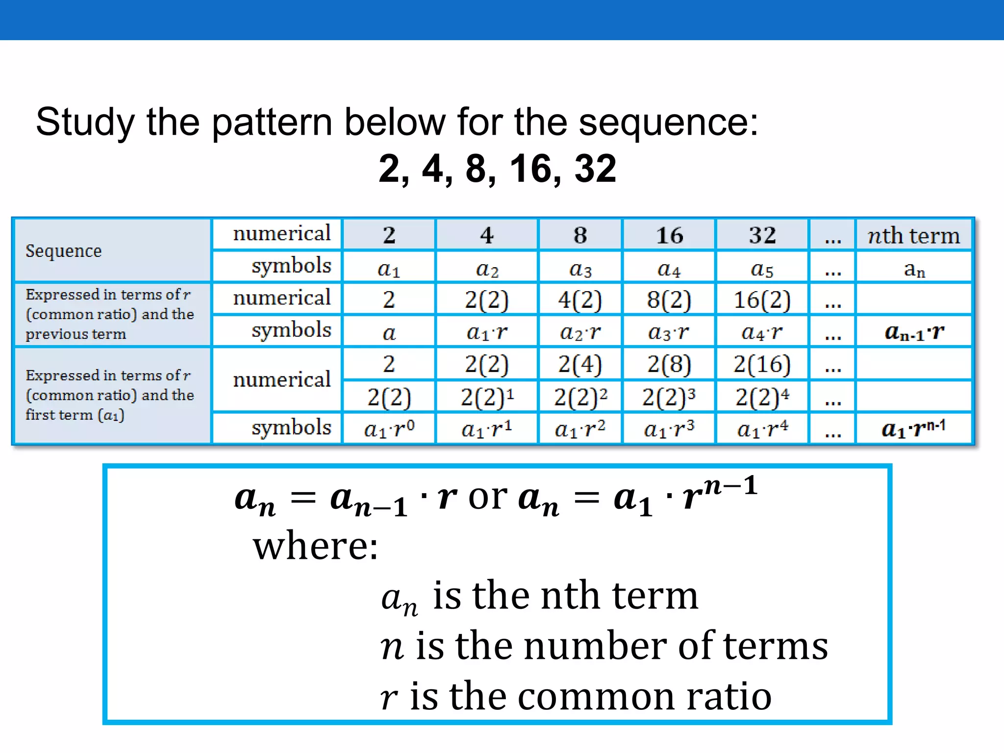 Geometric Sequence | PDF
