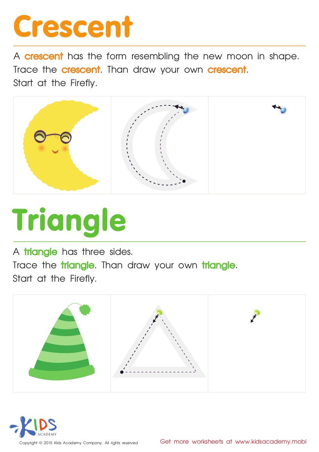 free printable geometric shapes worksheets for preschool