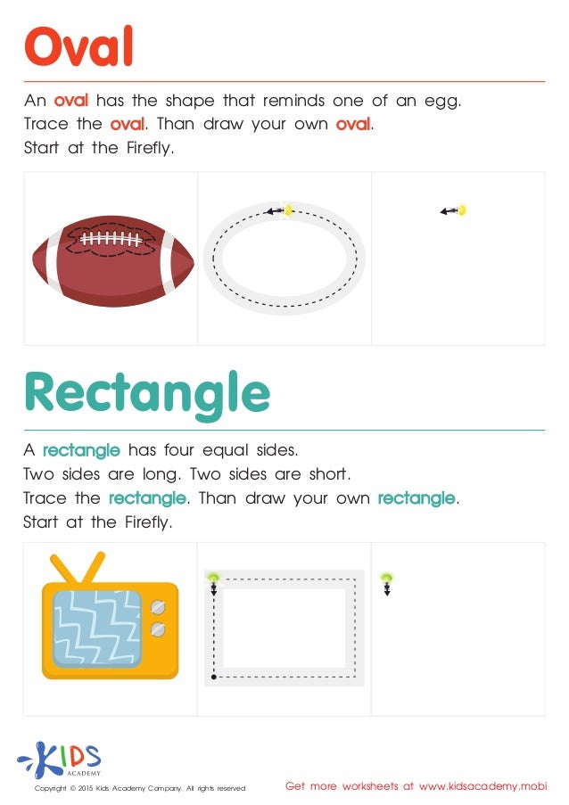 free printable geometric shapes worksheets for preschool