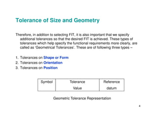geometric tolerances.pdf limit and fit measurement | PDF