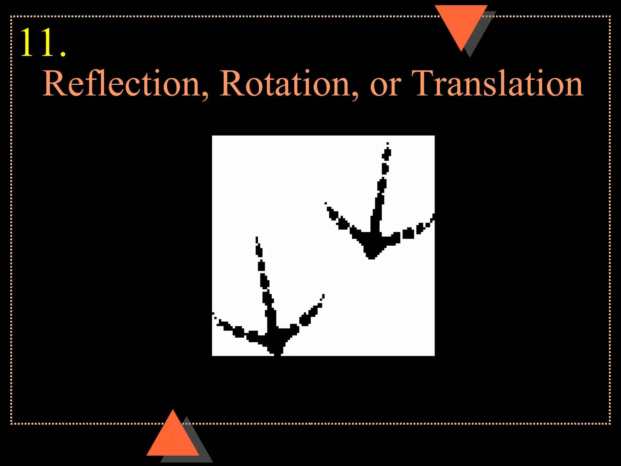 Geometric Transformations PPT Geometric transformations ppt