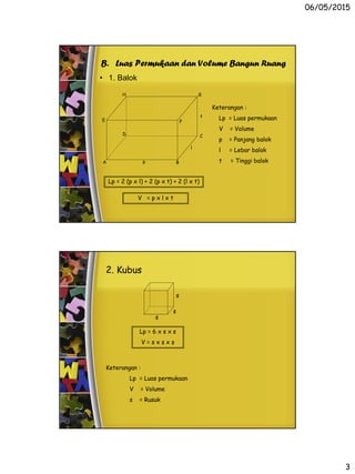 Geometri dimensi tiga | PDF