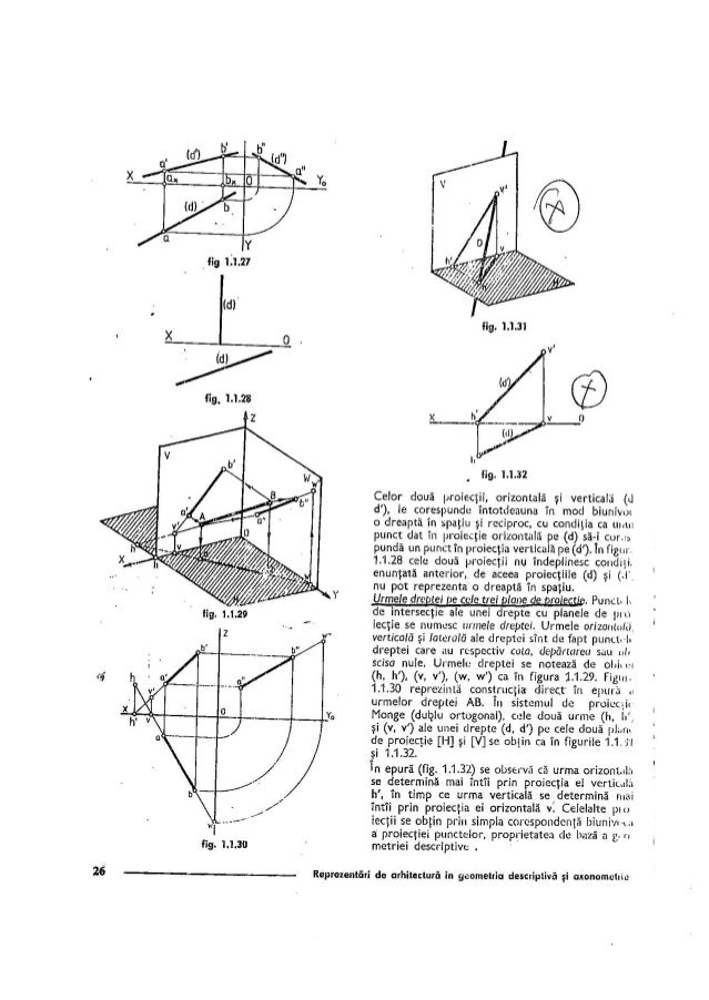Geometrie Descriptiva Si Perspectiva Mircea Enache Iulius