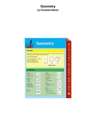 Geometry
by Pamphlet Master
 