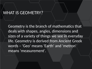 The Basics of Geometry (Chapter - 3).pptx