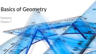 Comprehensive Introduction to Geometry: Points, Lines, Angles, and ...