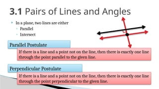 Geometry 03 Parallel and Perpendicular Lines.pptx