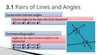 Geometry 03 Parallel and Perpendicular Lines.pptx