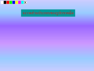 จงวาดสวนประกอบของรูปเรขาคณิต
 