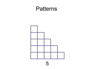 Patterns




   5
 