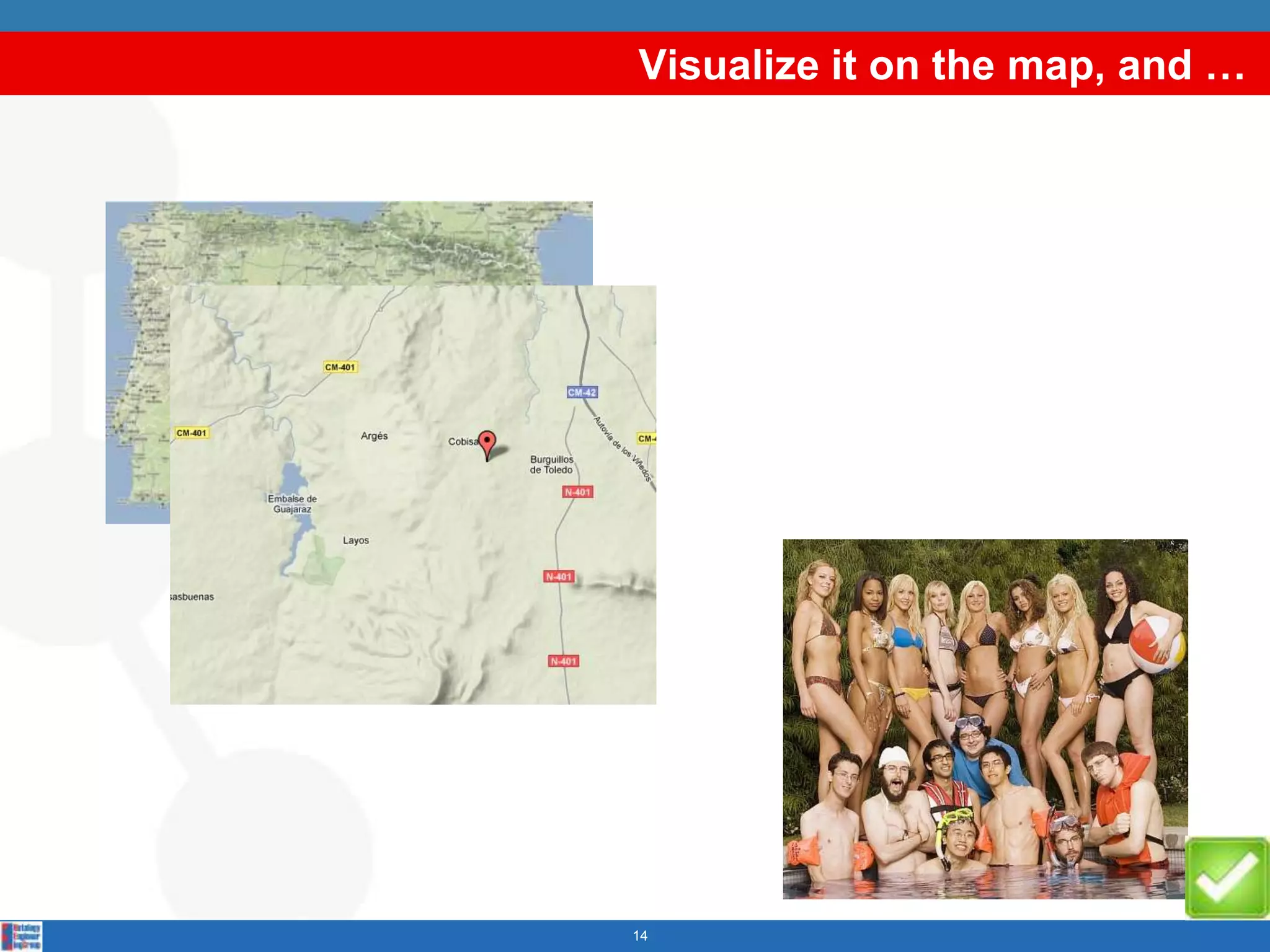 Visualizeitonthemap, and …14