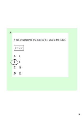 7    

    A    
    B    
    C    
    D    




            10
 