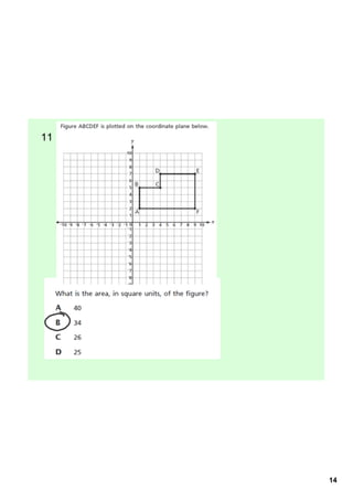 11  

   A    
   B    
   C    
   D    




           14
 