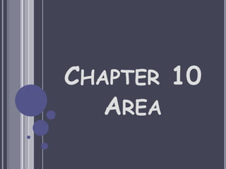 CHAPTER 10
AREA
