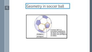 Geometry in soccer ball
 