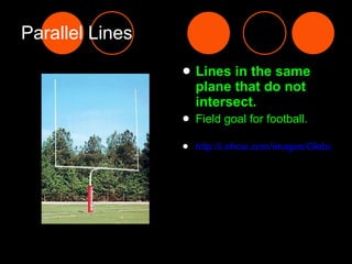 Parallel Goal Geometry In The Real World! | PPT