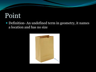Point In Geometry In Real Life