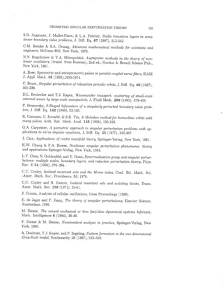 Geometry methods dynamical_system_theory