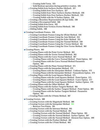 Geometry modeling | PDF