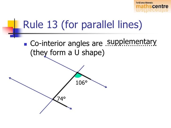 Geometry Review Lesson