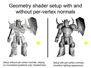 Geometry Shader-based Bump Mapping Setup | PPT