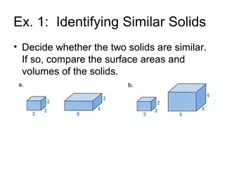 Geometry unit 11.7 | PPT