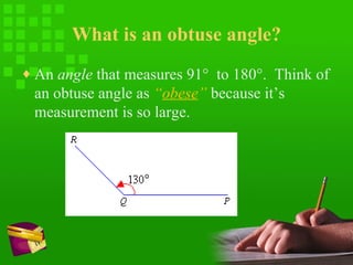 Geometry Vocabulary: Lines and Angles | PPT