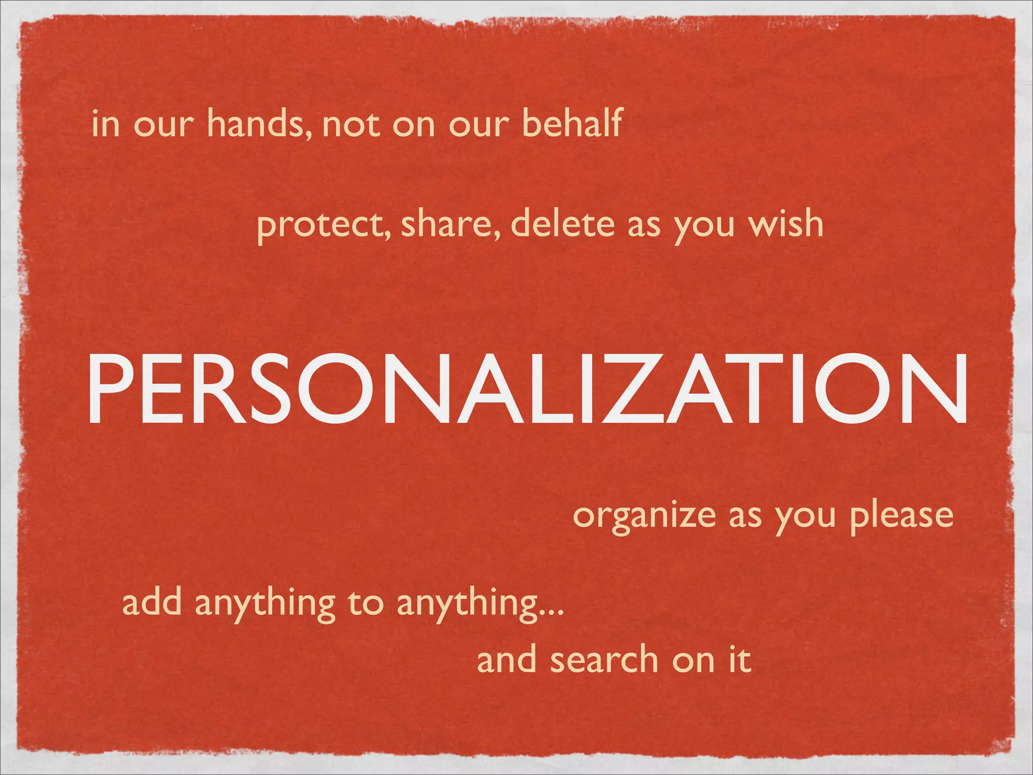 FluidDB presentation by Terry Jones to #geomob