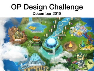OP Design Challenge
December 2018
 