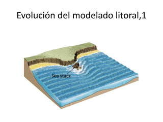 Evolución del modelado litoral,1 
 