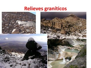 Relieves graníticos 
 