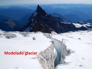 Modelado glaciar 
 