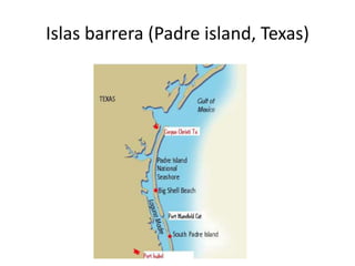 Islas barrera (Padre island, Texas) 
 