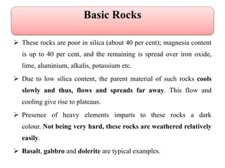 GEOMORPHOLOGY-MINERALS AND ROCKS.pptx