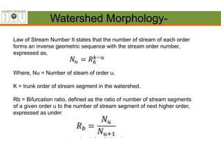 Geomorphology of Watershed.ppt