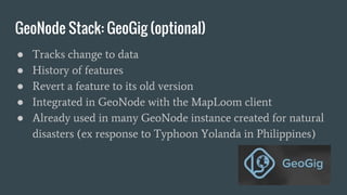 GeoNode intro and demo