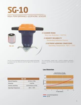 Geophones brochure sercel_en | PDF